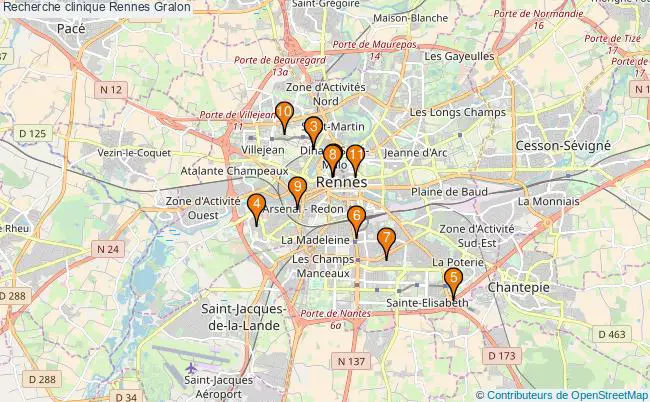plan Recherche clinique Rennes Associations recherche clinique Rennes : 11 associations