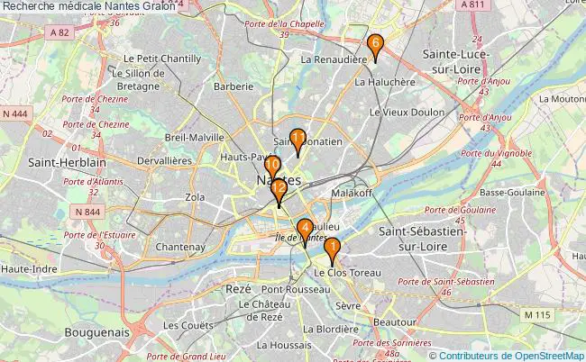 plan Recherche médicale Nantes Associations recherche médicale Nantes : 14 associations