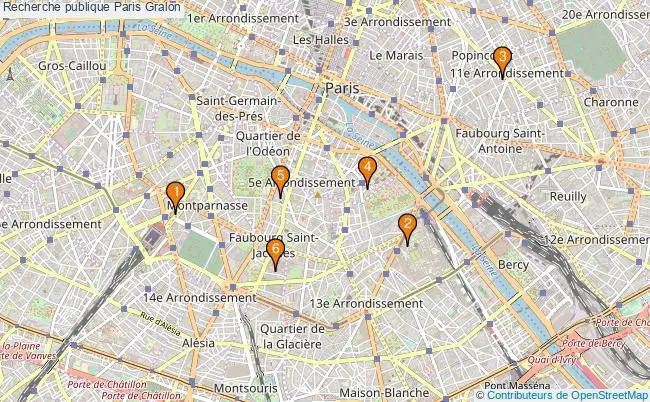 plan Recherche publique Paris Associations recherche publique Paris : 8 associations