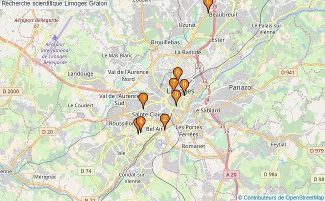 plan Recherche scientifique Limoges Associations recherche scientifique Limoges : 10 associations
