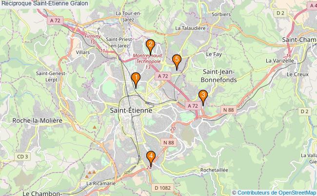 plan Reciproque Saint-Etienne Associations reciproque Saint-Etienne : 5 associations