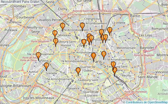 plan Recouvrement Paris Associations recouvrement Paris : 26 associations