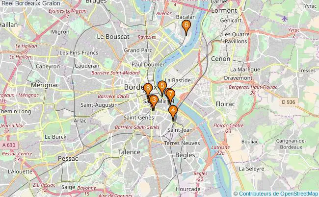 plan Reel Bordeaux Associations reel Bordeaux : 9 associations