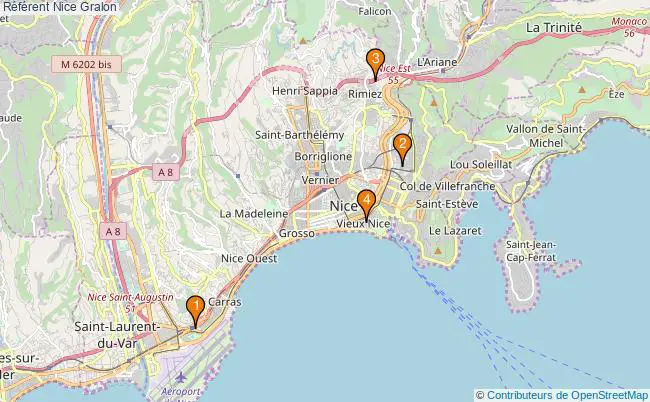 plan Référent Nice Associations référent Nice : 4 associations
