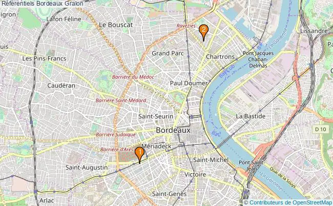 plan Référentiels Bordeaux Associations référentiels Bordeaux : 4 associations