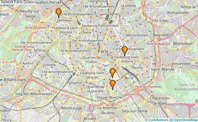 plan Réflexif Paris Associations réflexif Paris : 5 associations