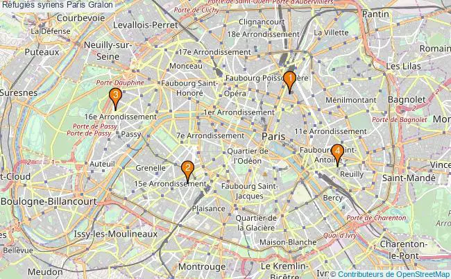 plan Réfugiés syriens Paris Associations réfugiés syriens Paris : 4 associations