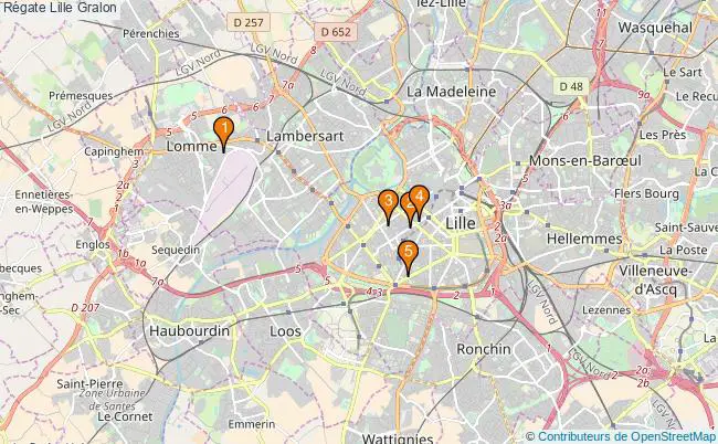 plan Régate Lille Associations régate Lille : 8 associations