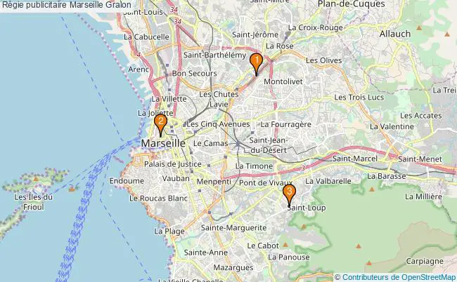 plan Régie publicitaire Marseille Associations régie publicitaire Marseille : 3 associations