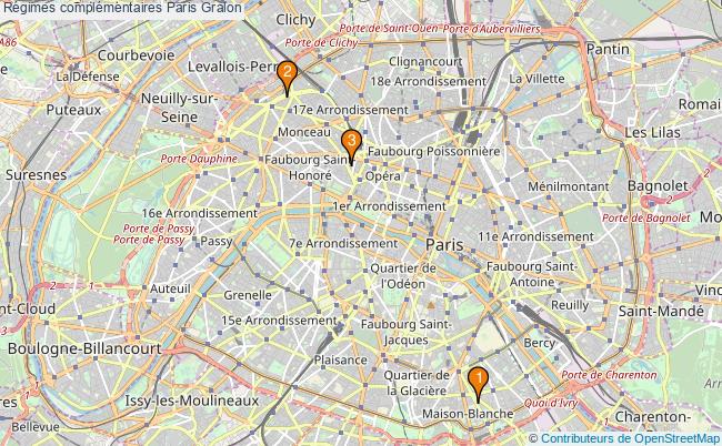 plan Régimes complémentaires Paris Associations régimes complémentaires Paris : 3 associations