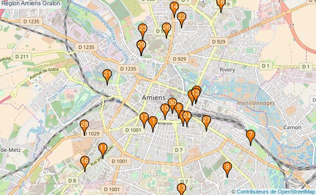 plan Région Amiens Associations région Amiens : 75 associations
