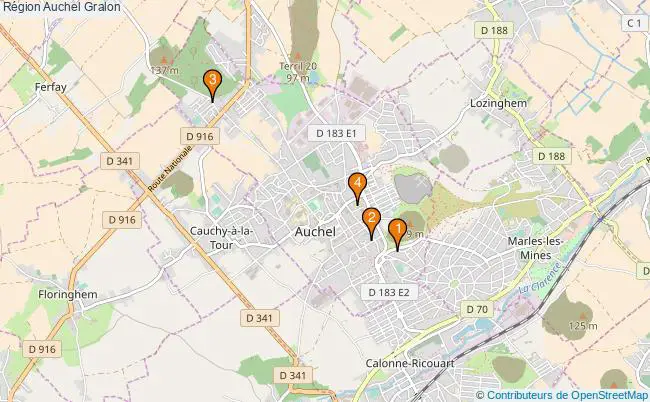 plan Région Auchel Associations région Auchel : 4 associations