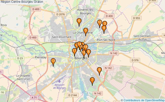 plan Région Centre Bourges Associations région Centre Bourges : 25 associations