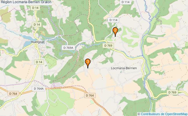 plan Région Locmaria-Berrien Associations région Locmaria-Berrien : 3 associations