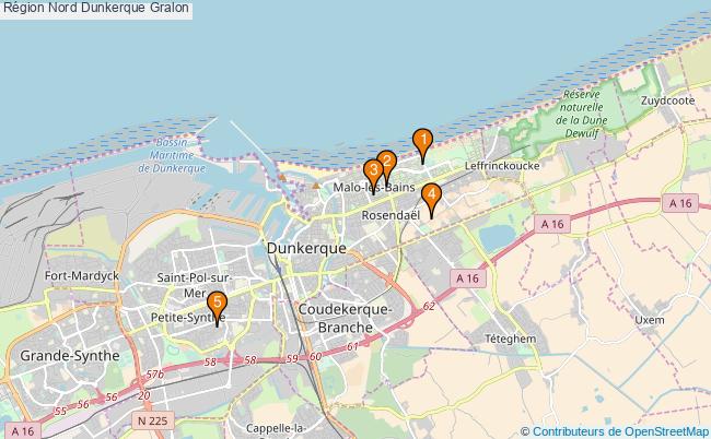 plan Région Nord Dunkerque Associations région Nord Dunkerque : 5 associations