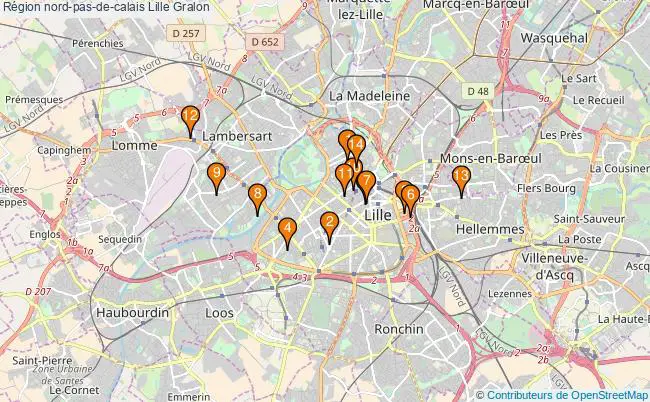 plan Région nord-pas-de-calais Lille Associations région nord-pas-de-calais Lille : 12 associations
