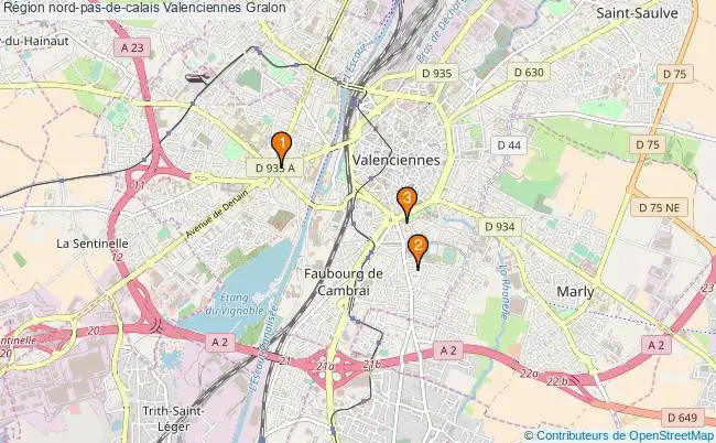 plan Région nord-pas-de-calais Valenciennes Associations région nord-pas-de-calais Valenciennes : 2 associations