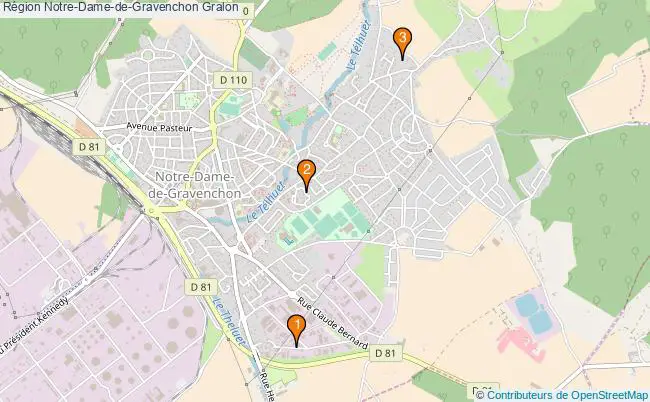 plan Région Notre-Dame-de-Gravenchon Associations région Notre-Dame-de-Gravenchon : 3 associations