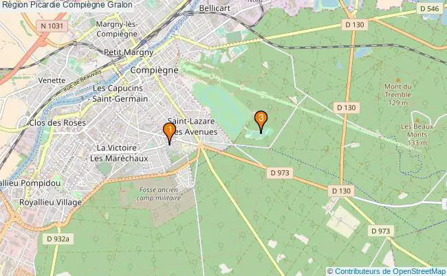 plan Région Picardie Compiègne Associations région Picardie Compiègne : 3 associations