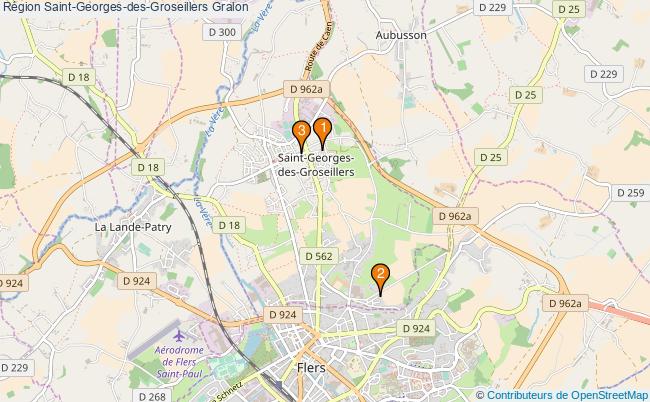 plan Région Saint-Georges-des-Groseillers Associations région Saint-Georges-des-Groseillers : 3 associations
