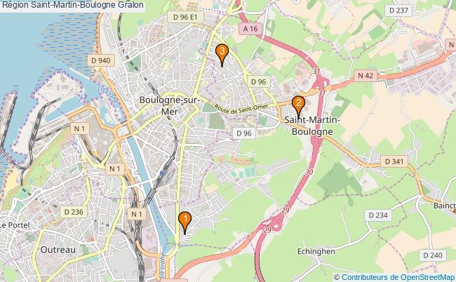 plan Région Saint-Martin-Boulogne Associations région Saint-Martin-Boulogne : 14 associations