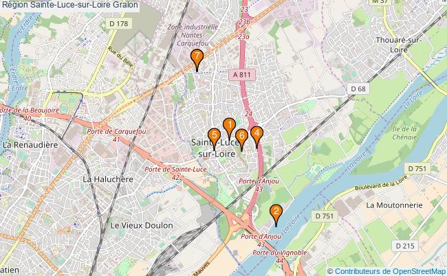 plan Région Sainte-Luce-sur-Loire Associations région Sainte-Luce-sur-Loire : 6 associations