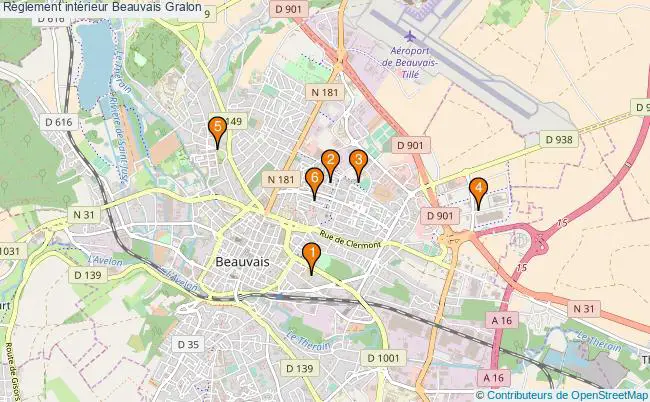 plan Règlement intérieur Beauvais Associations règlement intérieur Beauvais : 8 associations