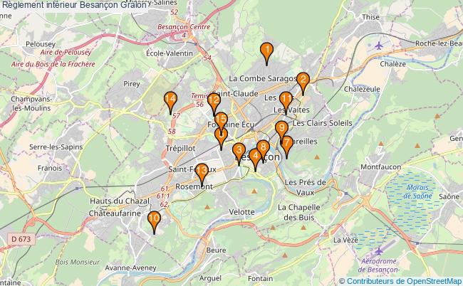 plan Règlement intérieur Besançon Associations règlement intérieur Besançon : 17 associations