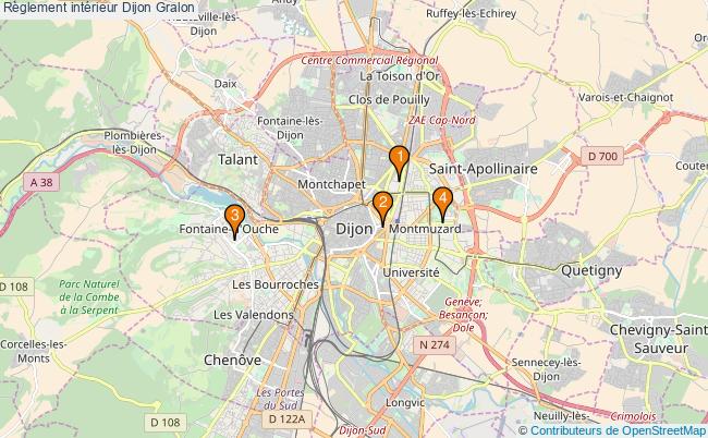 plan Règlement intérieur Dijon Associations règlement intérieur Dijon : 5 associations