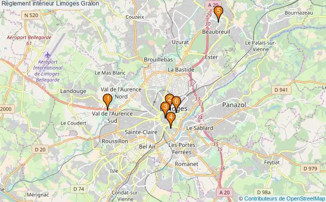 plan Règlement intérieur Limoges Associations règlement intérieur Limoges : 7 associations