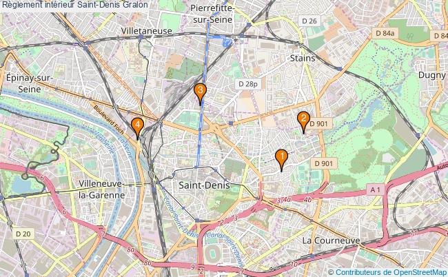 plan Règlement intérieur Saint-Denis Associations règlement intérieur Saint-Denis : 6 associations
