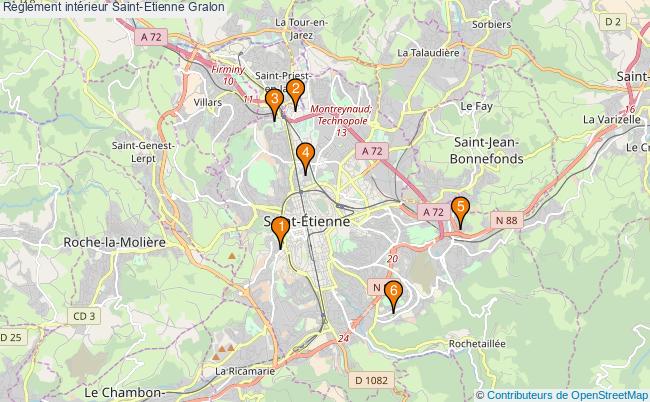 plan Règlement intérieur Saint-Etienne Associations règlement intérieur Saint-Etienne : 7 associations