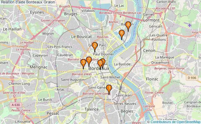 plan Relation d'aide Bordeaux Associations relation d'aide Bordeaux : 9 associations