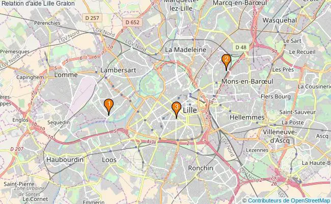 plan Relation d'aide Lille Associations relation d'aide Lille : 6 associations