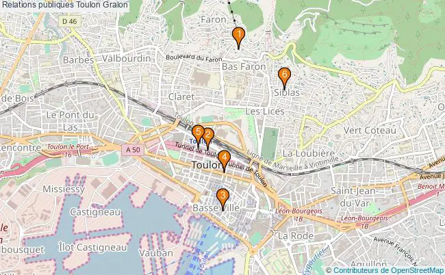 plan Relations publiques Toulon Associations relations publiques Toulon : 5 associations