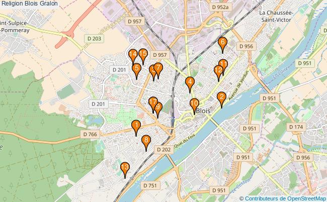 plan Religion Blois Associations religion Blois : 18 associations