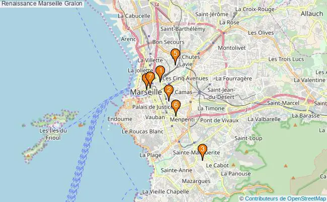 plan Renaissance Marseille Associations Renaissance Marseille : 8 associations