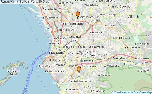 plan Renouvellement urbain Marseille Associations renouvellement urbain Marseille : 2 associations