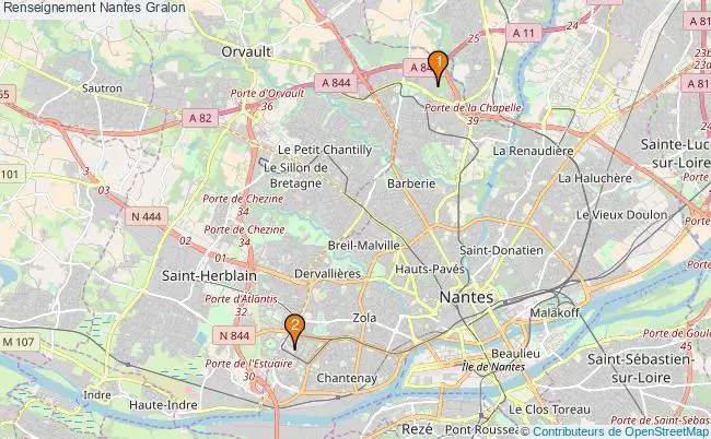 plan Renseignement Nantes Associations renseignement Nantes : 3 associations