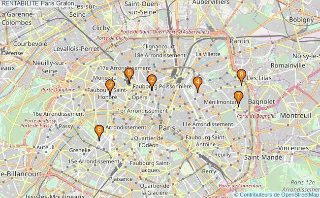 plan RENTABILITE Paris Associations RENTABILITE Paris : 14 associations