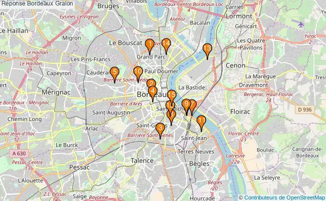 plan Réponse Bordeaux Associations Réponse Bordeaux : 17 associations
