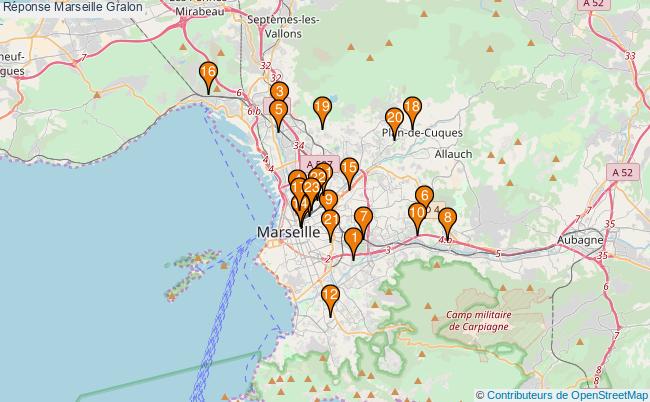 plan Réponse Marseille Associations Réponse Marseille : 26 associations
