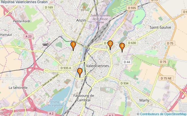 plan Réponse Valenciennes Associations Réponse Valenciennes : 5 associations