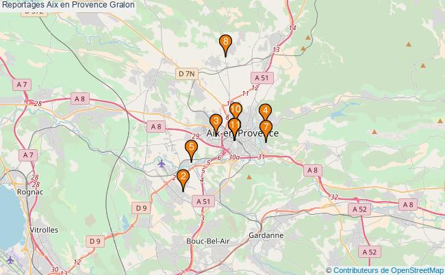 plan Reportages Aix en Provence Associations Reportages Aix en Provence : 9 associations