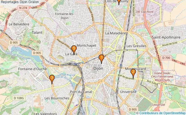 plan Reportages Dijon Associations Reportages Dijon : 6 associations