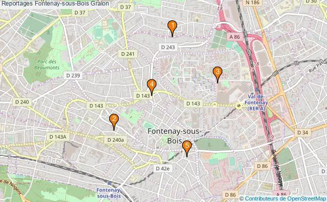 plan Reportages Fontenay-sous-Bois Associations Reportages Fontenay-sous-Bois : 7 associations