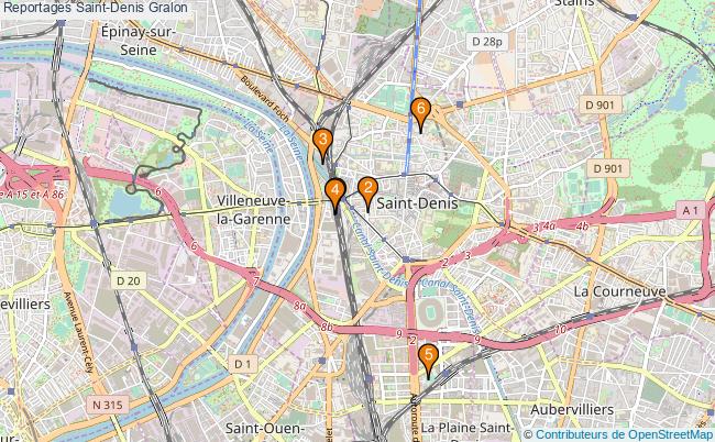plan Reportages Saint-Denis Associations Reportages Saint-Denis : 6 associations