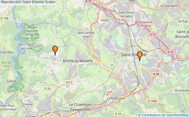 plan Reproduction Saint-Etienne Associations reproduction Saint-Etienne : 3 associations