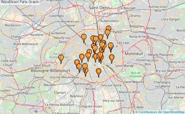 plan Républicain Paris Associations républicain Paris : 64 associations