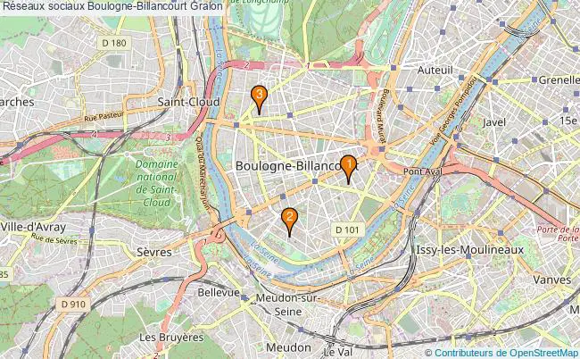 plan Réseaux sociaux Boulogne-Billancourt Associations réseaux sociaux Boulogne-Billancourt : 7 associations